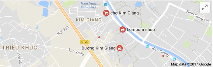 Phố Kim Giang trên bản đồ Google Map