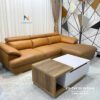 Góc chữ L được thiết kế bên trái, phù hợp cho việc đặt vào các góc phòng khách có 2 bức tường góc trái
