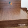 Giường ngủ 1m6 gỗ công nghiệp mdf, phân khúc giá rẻ, màu vân gỗ nâu đỏ rất đẹp, kích thước 1m6x2m