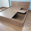 Giường gỗ ép 1m6 x 2m hoặc 1m8 x 2m lõi MDF phủ melamine chống xước
