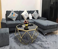 Hình Ảnh Sofa Nỉ Chữ L Giá Rẻ