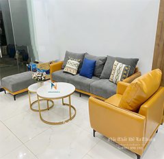 Hình Ảnh Bộ Sofa Nỉ Phòng Khách
