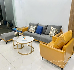 Hình Ảnh Bộ Sofa Nỉ Phòng Khách