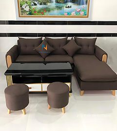 Hình Ảnh Ghế Sofa Nỉ Chữ L