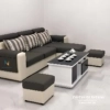 Chiếc ghế sofa nỉ mang vẻ đẹp cổ điển phù hợp với những người thích giản dị