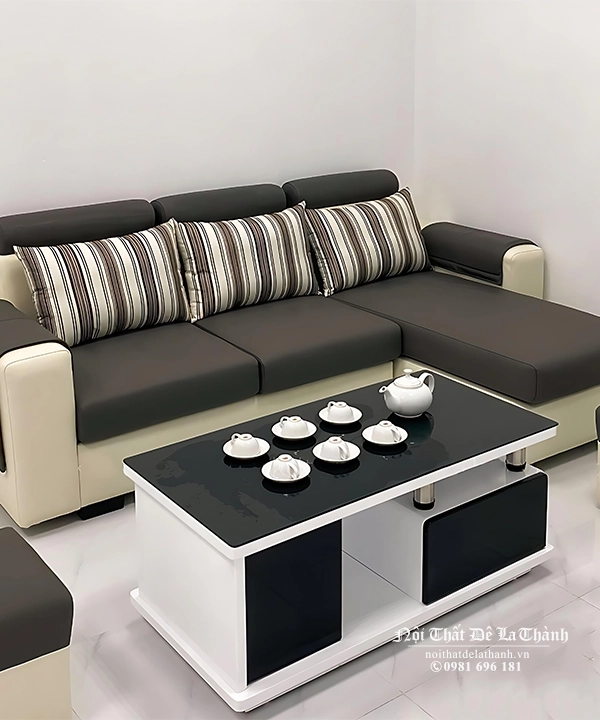 Nội Thất Đê La Thành là địa chỉ cung cấp các bộ sofa nỉ rẻ mà đẹp tại Hà Nội