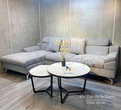 Hình ảnh ghế sofa nỉ nhung