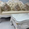 Cận cảnh hoa văn đẹp mắt của bộ sofa tân cổ điển