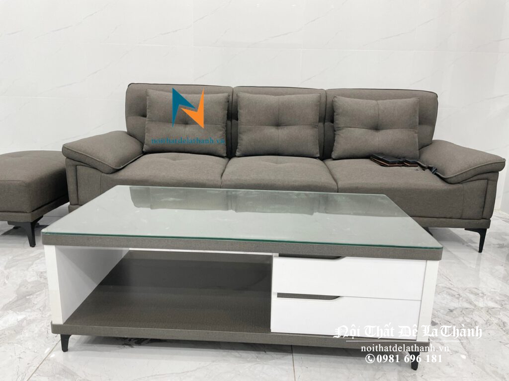 Hình ảnh bàn sofa gỗ công nghiệp hiện đại