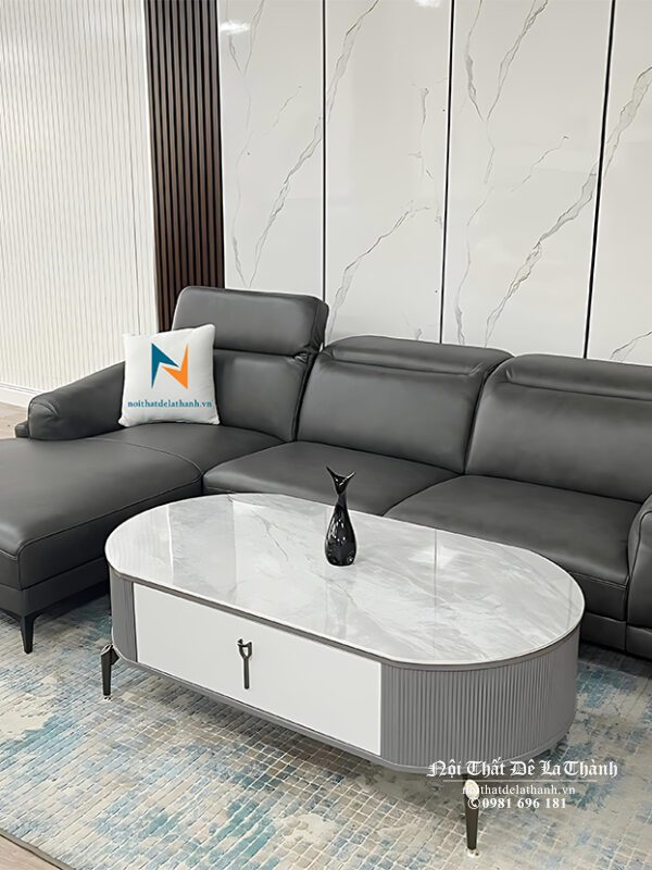 Mua sofa góc da chữ L tại Hà Nội, quý khách hãy liên hệ ngay với Nội Thất Đê La Thành