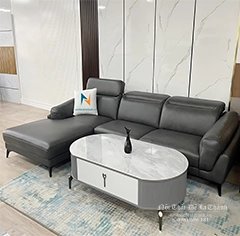 Hình Ảnh Sofa Góc Da
