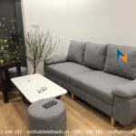 Sofa Văng Nỉ Màu Xám
