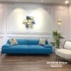 Chiếc văng sofa đẹp này phù hợp với cả không gian phòng khách gia đình hoặc dùng làm sofa tiếp khách tại văn phòng