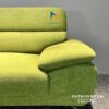 Sofa Perry có thiết kế tay cong đặc trưng, giúp người dùng có thể nằm và gối đầu lên nó