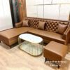 Sofa Da Góc L