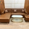 Hình Ảnh Sofa Da Góc L