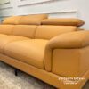 Cận cạnh bộ sofa da phòng khách bán chạy của Nội Thất Đê La Thành