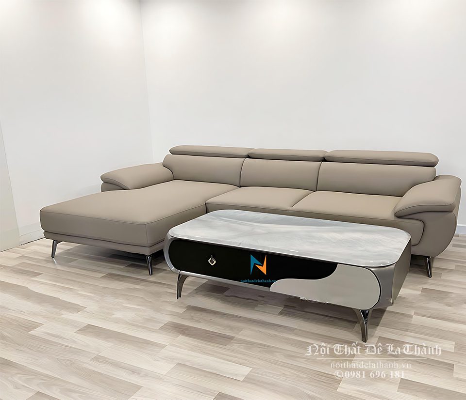 Bộ sofa perry thiết kế và thi công bởi Nội Thất Đê La Thành