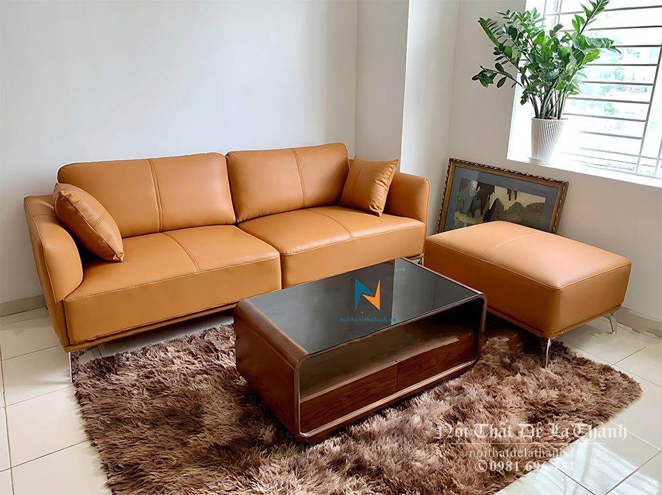 Ghế sopha nhỏ thiết kế đẹp mắt theo phong cách hiện đại, làm nổi bật không gian nhà bạn