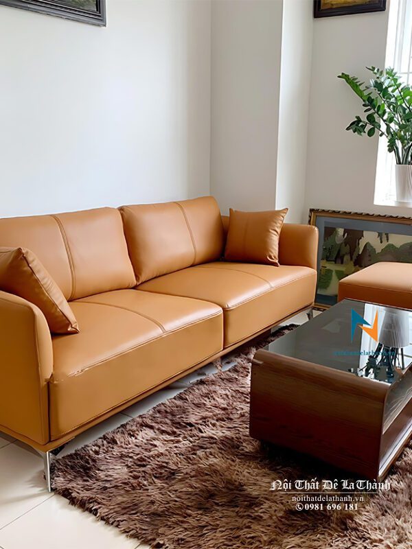 Mua ghế sofa da 2 tựa tại Hà Nội, quý khách hãy liên hệ với Nội Thất Đê La Thành!