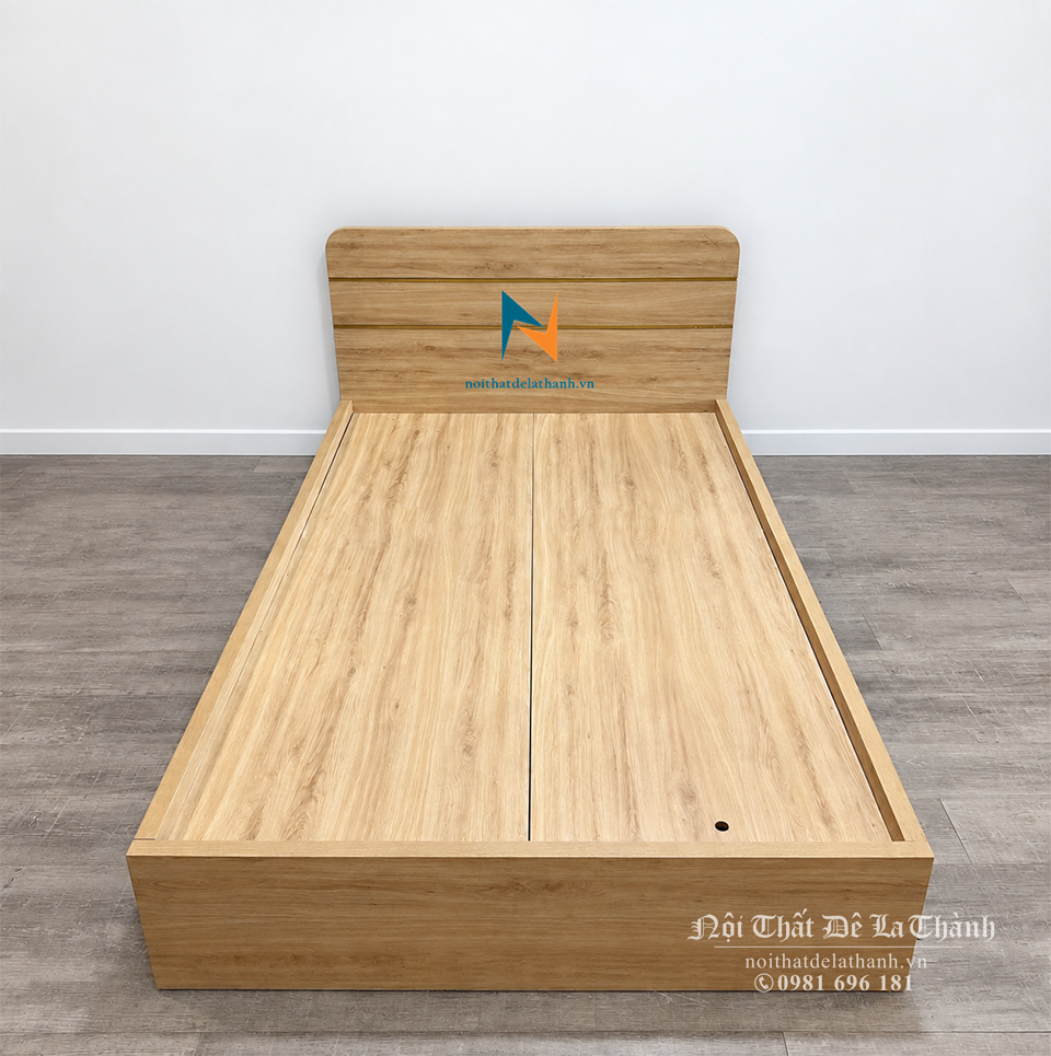 Chiếc giường gỗ hiện đại 1m2 dành cho cả người lớn và trẻ em