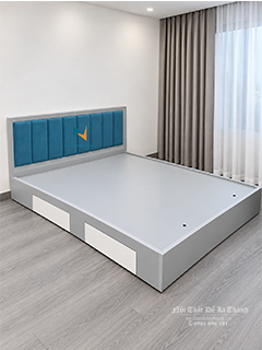 Giường Gỗ Công Nghiệp 1m6