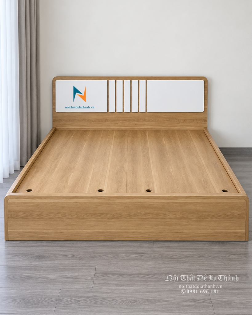Nội Thất Đê La Thành thiết kế và thi công những mẫu giường ngủ 1m8 hiện đại đẹp nhất thị trường Hà Nội