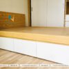 Giường Ngủ Gỗ Công Nghiệp Hiện Đại 1m80, Ngăn Kéo Được Bố Trí Bên Trái Hoặc Bên Phải Giường Tuỳ Vào Không Gian Nhà Khách Hàng