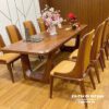 Bộ bàn ăn gỗ sồi Nga 8 ghế thuộc phân khúc cao cấp