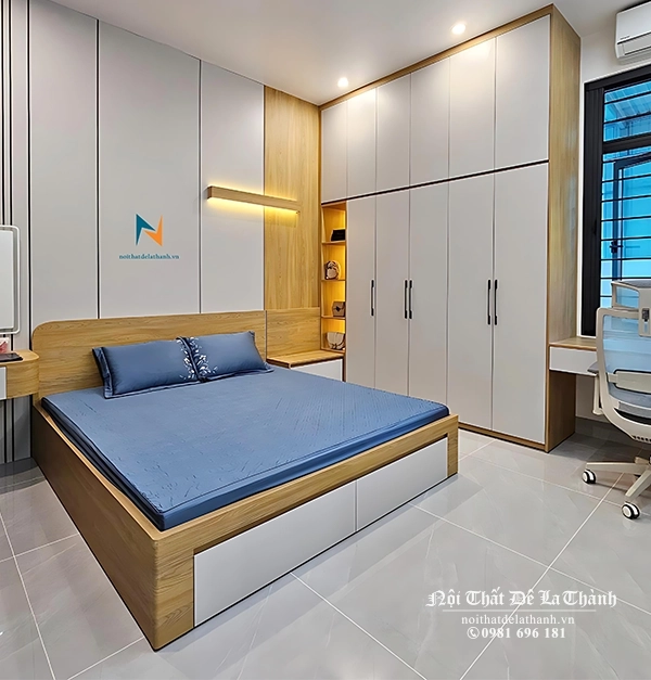 Nội Thất Đê La Thành là chuyên gia về nội thất phòng cưới - Hãy liên hệ ngay để sở hữu các mẫu thiết kế phòng cưới đẹp