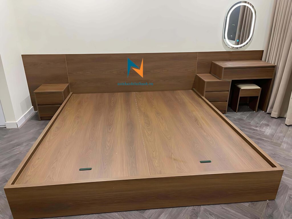 Thiết kế phòng ngủ gỗ mdf
