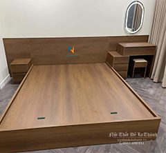 Hình Ảnh Bộ Giường Tủ Gỗ Ép