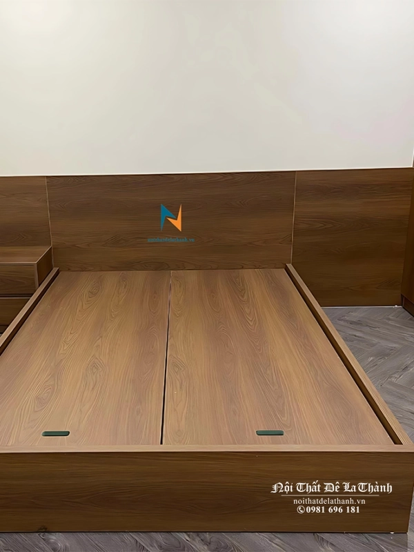 Combo phòng ngủ thiết kế theo phong cách tối giản, hiện đại, phù hợp với các không gian phòng ngủ vừa và nhỏ