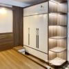 Chiếc Tủ Trong Combo Nội Thất Phòng Ngủ Chung Cư Được Lắp Đèn Led Tạo Điểm Nhấn Ấn Tượng
