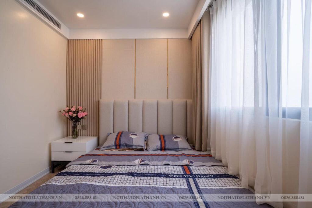 Thiết kế phòng ngủ đẹp, phong cách tân cổ điển - hiện đại