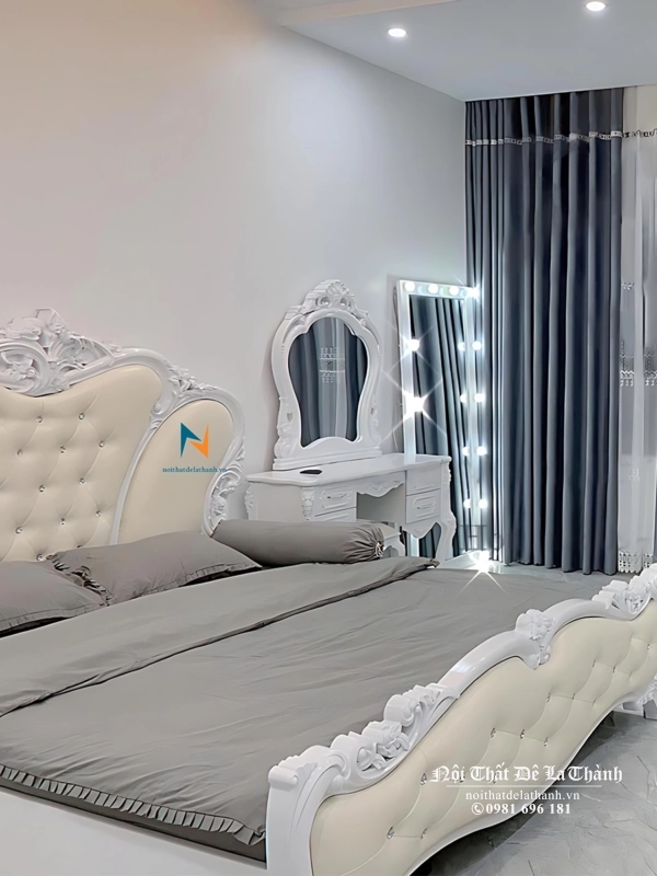 Combo Phòng Ngủ Tân Cổ Điển Đẹp Rất Đáng Sở Hữu Cho Các Bạn Trẻ Làm Phòng Cưới