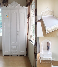 Hình Ảnh Combo Phòng Ngủ Tân Cổ Điển Giá Rẻ