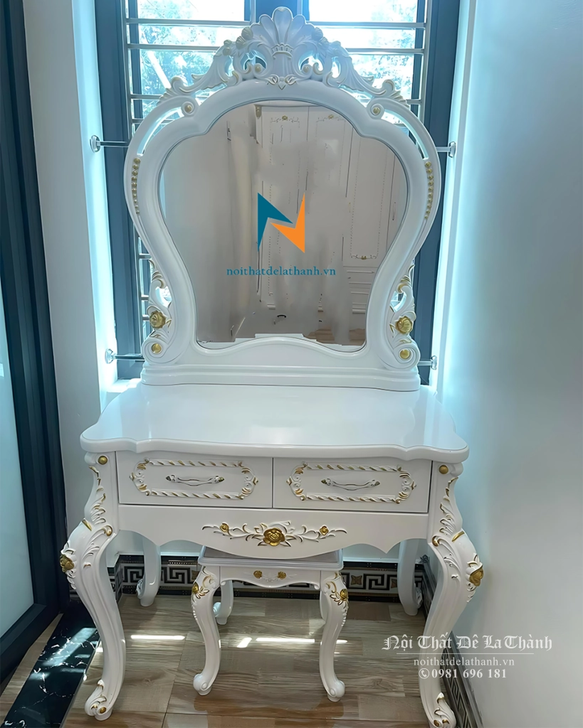 Bàn trang điểm tân cổ điển 90cm