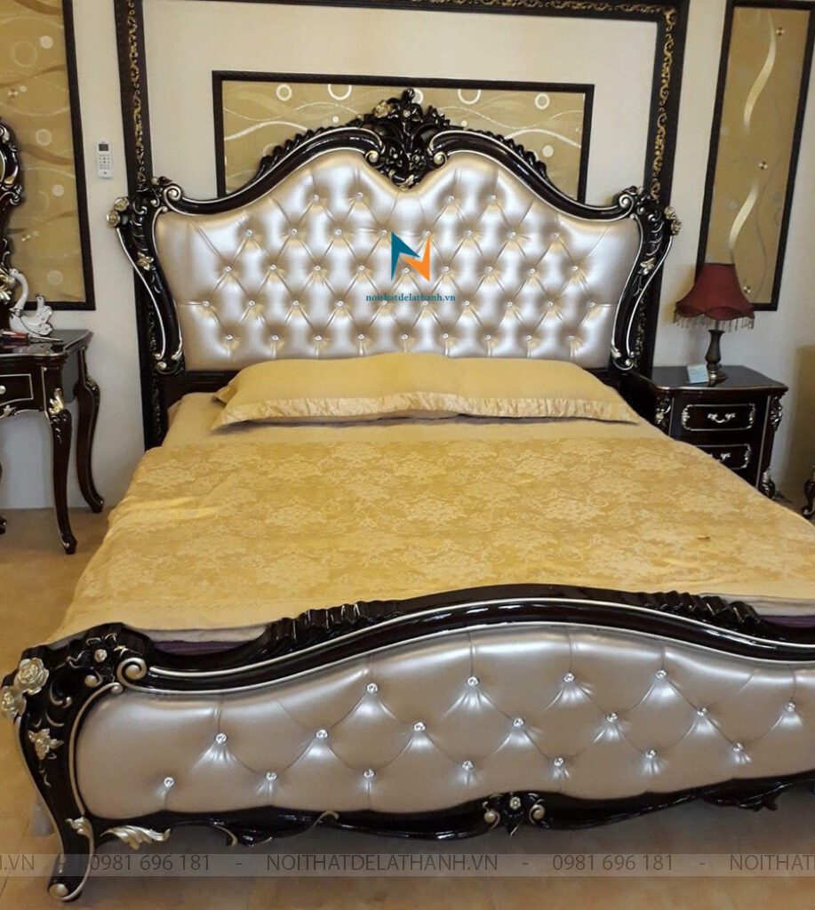 Giường ngủ nhập khẩu cùng một kiểu dáng và phong cách, nhưng khách hàng có các lựa chọn tone màu khác nhau