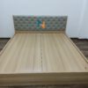 Giường Ngủ Đẹp Hiện Đại Đầu Giường Bọc Đệm Bằng Chất Liệu Da, Nỉ Hoặc Nhung Tuỳ Chọn