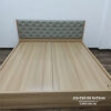 Giường Ngủ Hiện Đại Đẹp 1m6x2m, đầu gắ nệm da