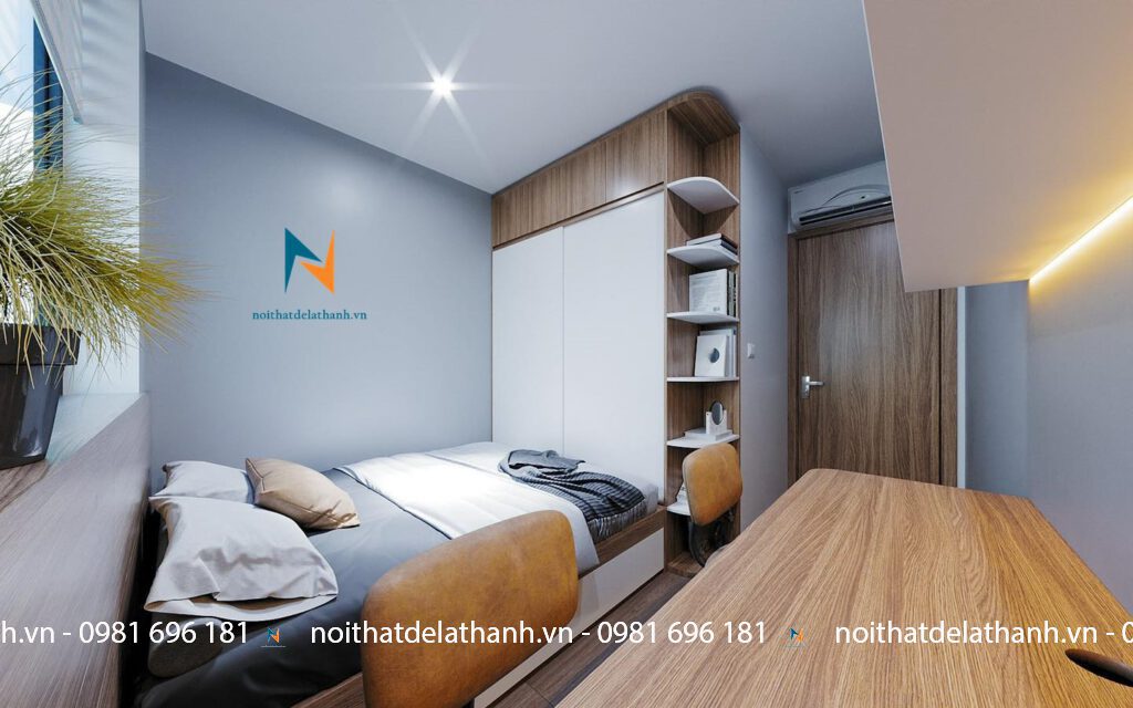 Thiết kế nội thất tại Hà Nội: phòng ngủ là một trong ba không gian quan trọng nhất trong thiết kế nội thất