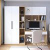 Bàn Học Liền Tủ