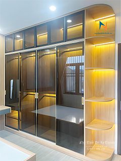 Tủ Áo Cánh Kính Lùa