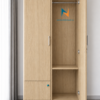 Chiếc tủ áo 80cm màu lim dành cho phòng trọ, sinh viên với mức giá rất rẻ, dễ sở hữu
