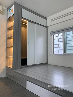 Hình Ảnh Giường Ngủ Thông Minh Kết Hợp Tủ Quần Áo