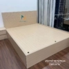 Giường hiện đại 1m6x2m màu gỗ vàng