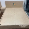Combo giường tủ gỗ công nghiệp giá rẻ gồm giường 1m6x2m, tủ cánh lùa1m6x2m6, táp đầu giường, thiết kế theo phong cách hiện đại tối giản