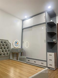 Hình Ảnh Phòng Ngủ Tone Xám Trắng