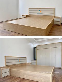 Hình ảnh bộ tủ giường phòng ngủ